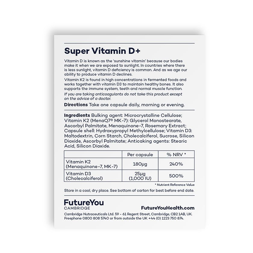 Super Vitamin D+ - MAAB New Zealand