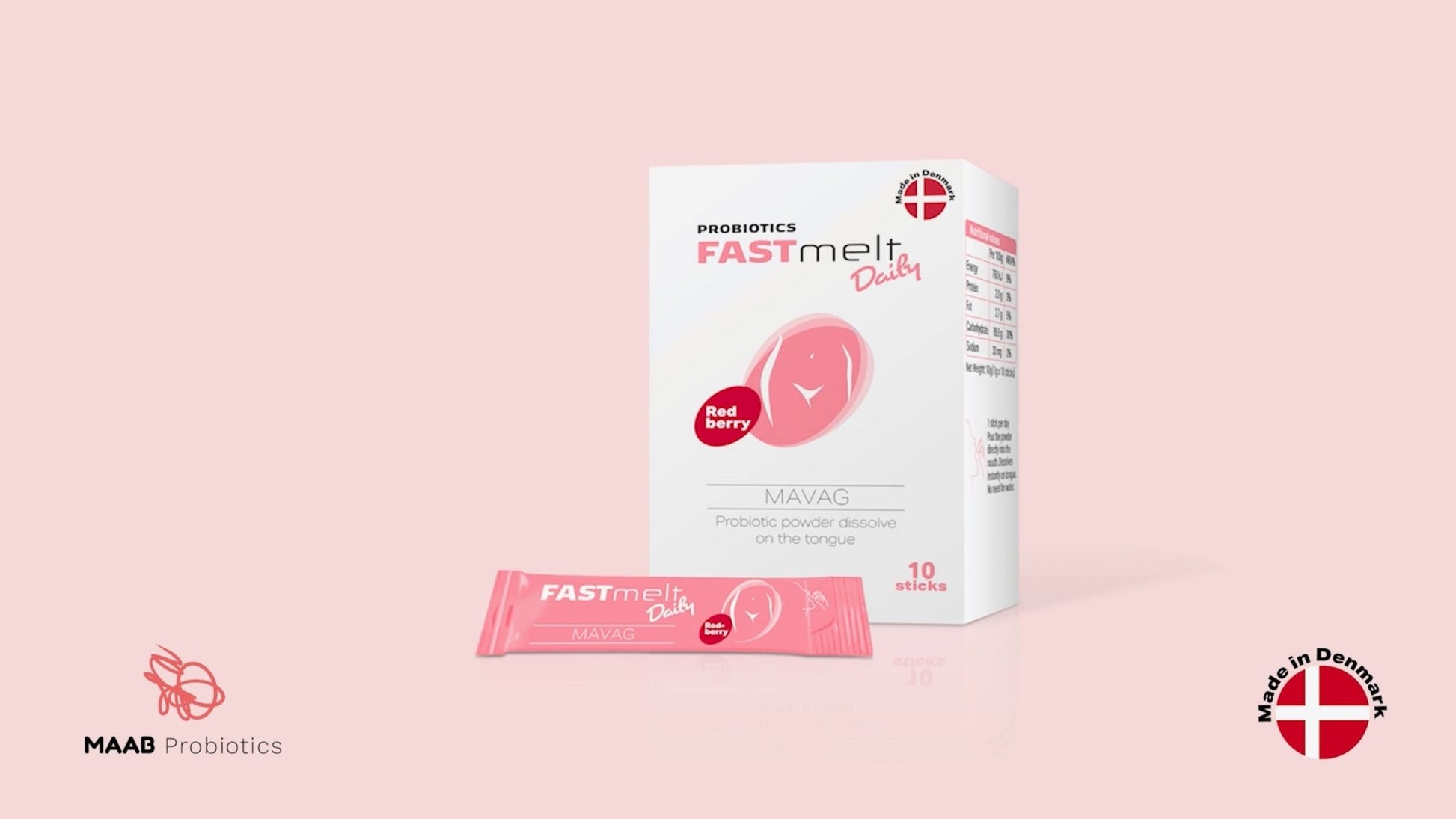 MAAB fastmelt probiotics Mavag - MAAB New Zealand